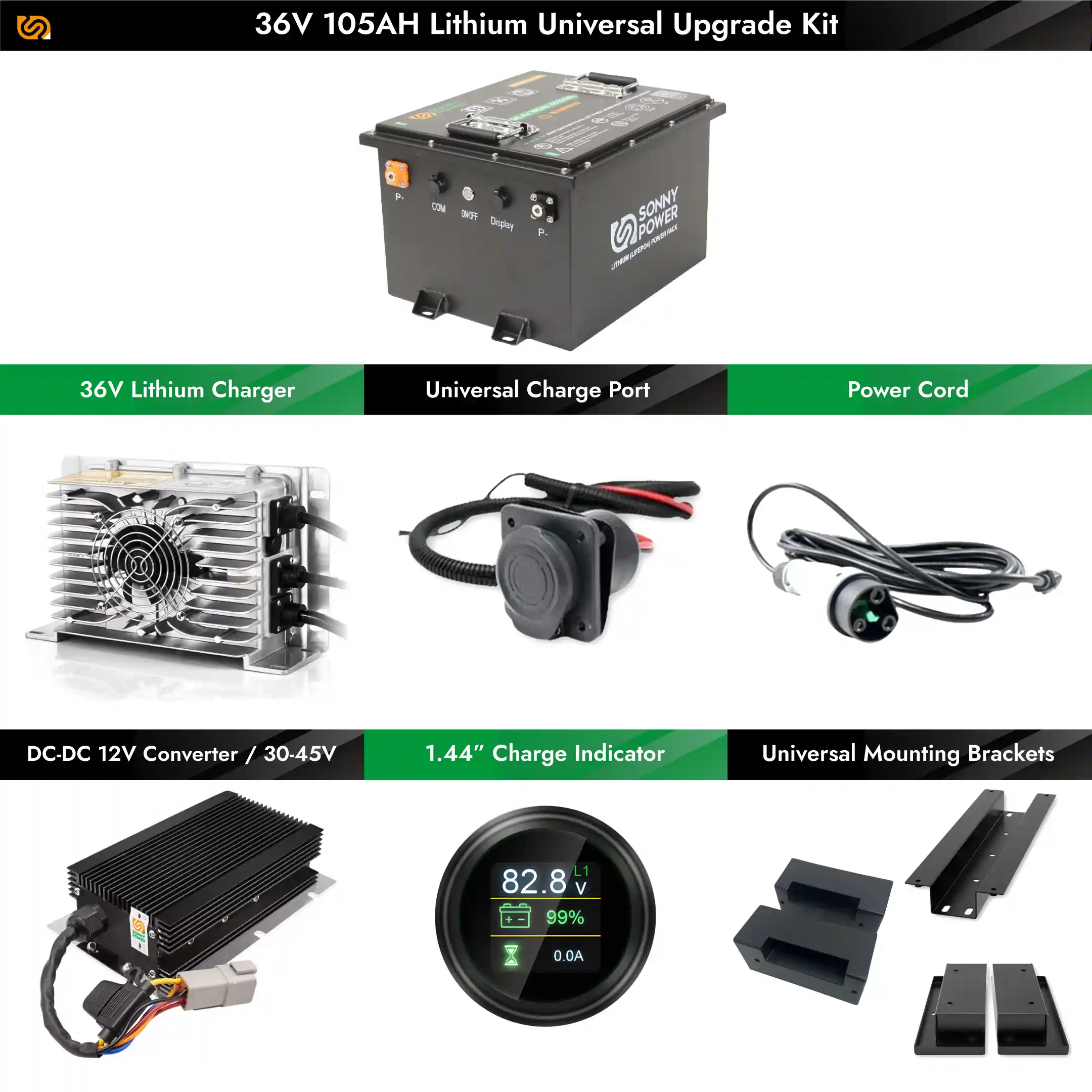 configurations 2026 golf cart 36v 105ah others 1