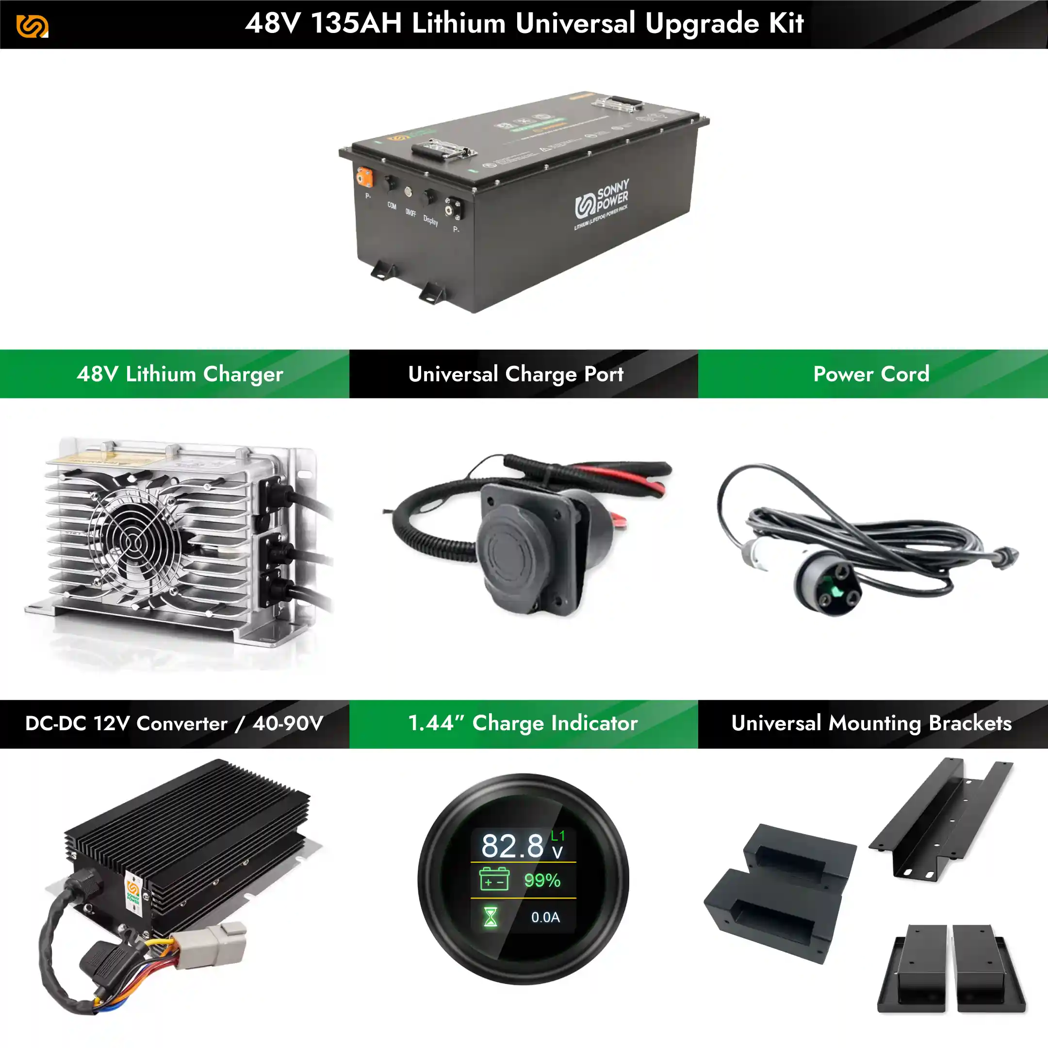 configurations 2026 golf cart 48v 135ah others 1