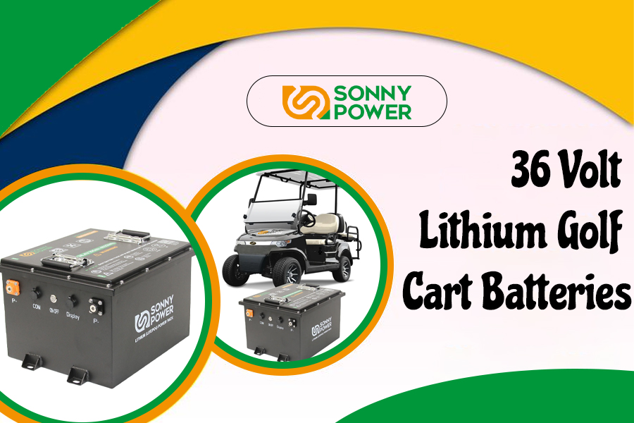 36V Lithium Golf Cart Battery