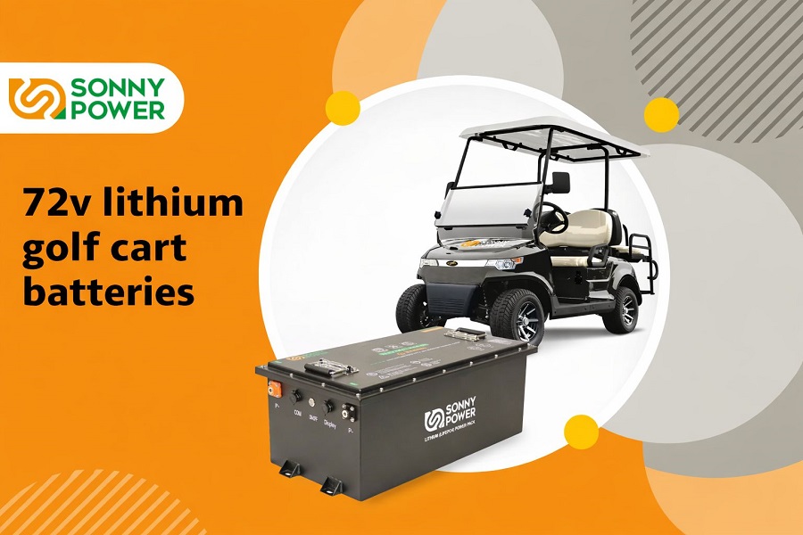 72v lithium golf cart batteries