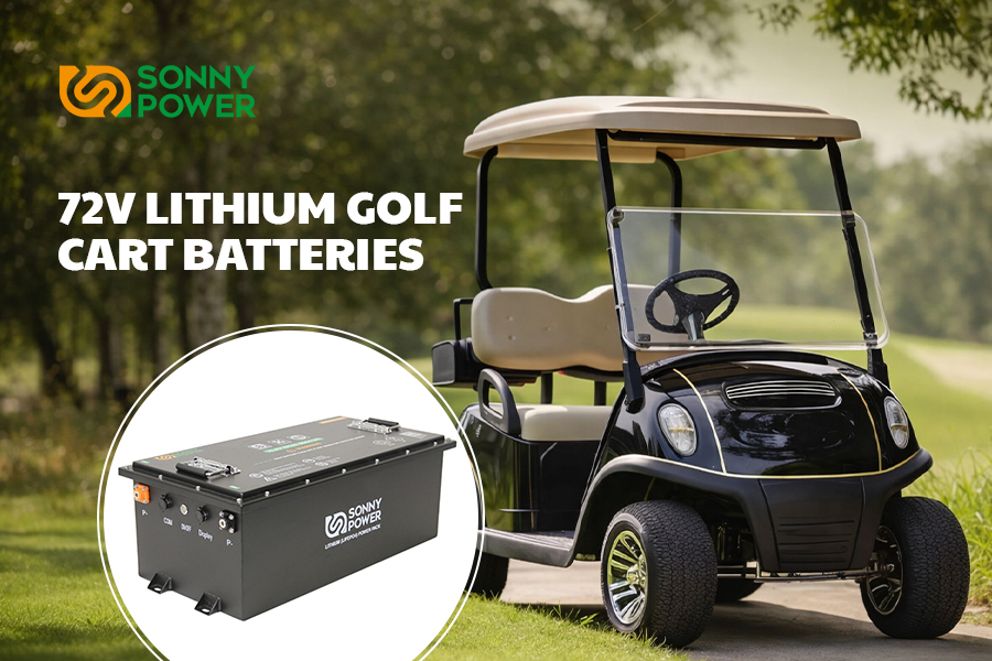 72v lithium golf cart batteries