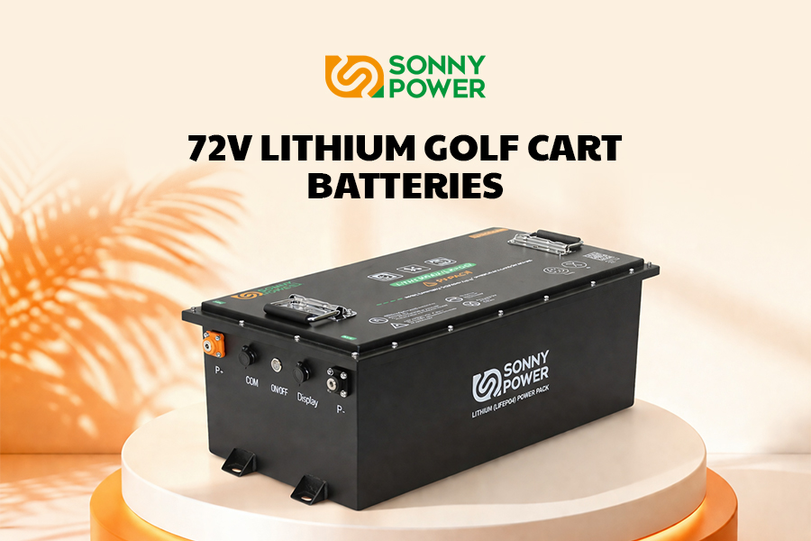 72v lithium golf cart batteries